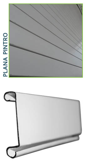 Cortina Metálica Plana Pintro